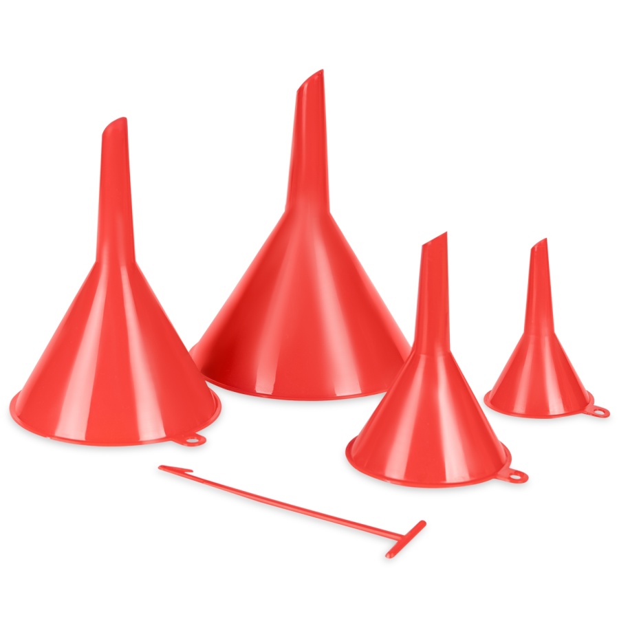 Воронки комплект 4шт (50мм, 75мм, 95мм, 115мм) AVS OF-04К (2) Арт. A85201S