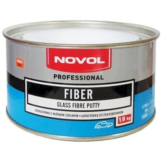 Шпатлевка NOVOL- Fiber стекловолокно 1,8кг (2) Арт. 1225