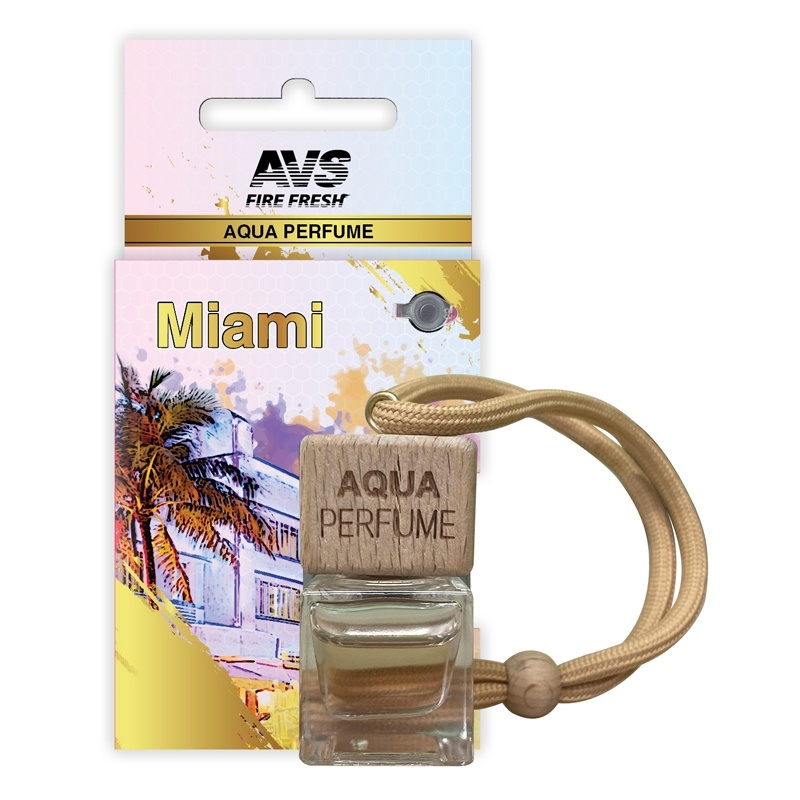 Ароматизатор AVS AQP-05 AQUA PERFUME (аром. Tobacco Vanille Табачная Ваниль) (жидкостный) USA Miami (2) Арт. A40480S