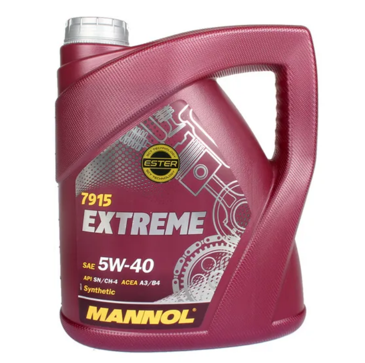 Масло MANNOL EXTREME 5w40 синтетика 4л Арт. 1021
