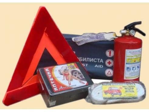 Сумка  АВАРИЙНЫЙ Набор автомобилиста  малая Арт. 337077