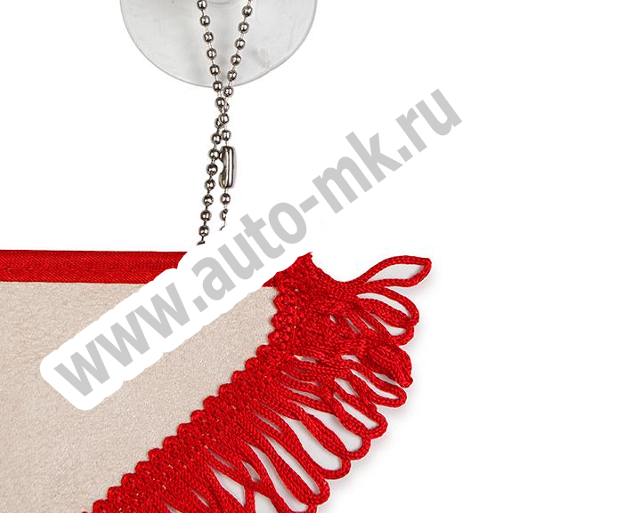 Вымпел  MERCEDES  широкий красный (3) Арт. 16719