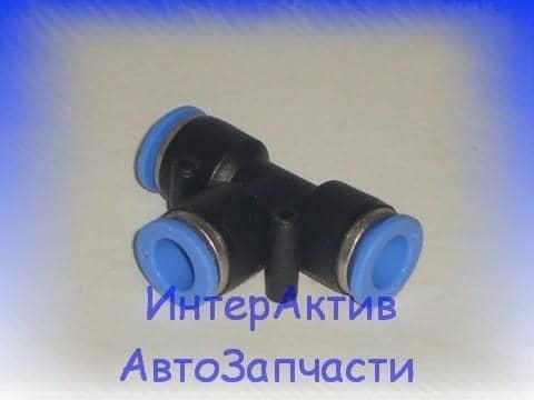 Соеденитель- тройник торм. трубок ПВХ d-10мм Арт. 615