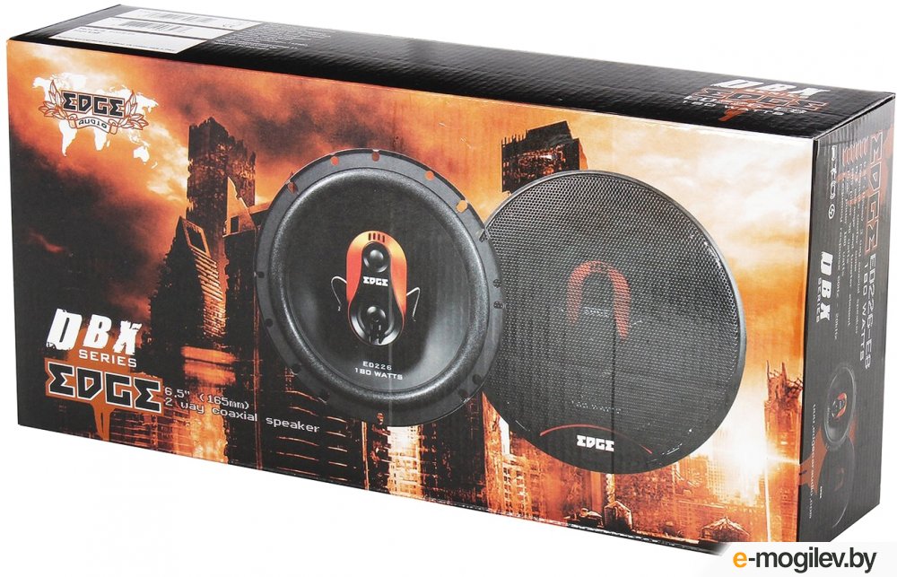 Колонки EDGE , 16см, 3-х полосные (комплект 2шт) (2) Арт. ED226-E8