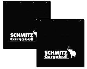 Брызговики (белая резина) SCHMITZ (Б) к-т Арт. 10022