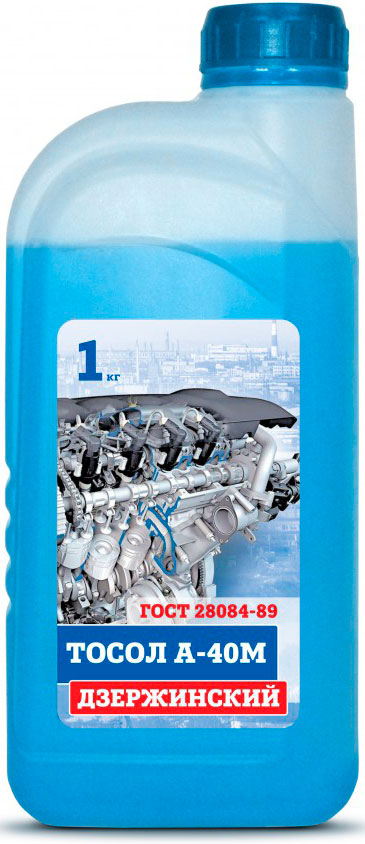 Тосол  Дзержинский  А-40М 1л. Арт. 0219339