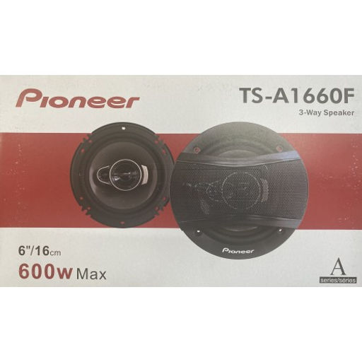 Колонки автомобильные (динамики) PIONEER  16CM 600W (2) Арт. TS-1660F