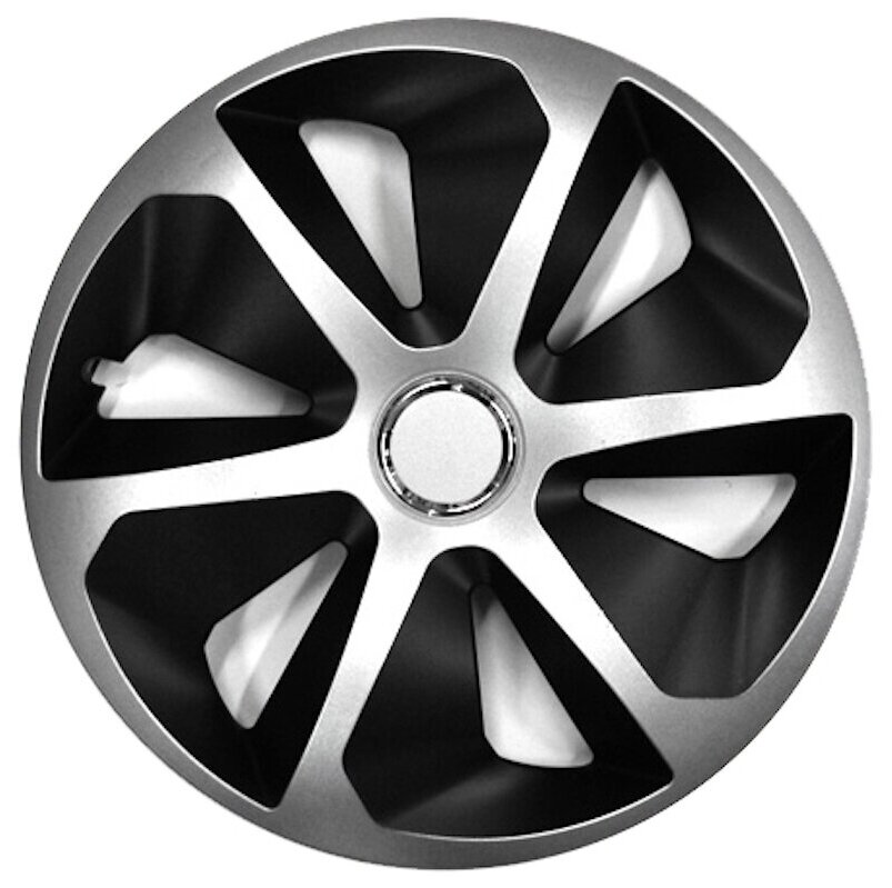 Колпаки R15 РОКО РИНГ МИКС черный 4 шт Джестик (1) Арт. 15-078-RING-MIX