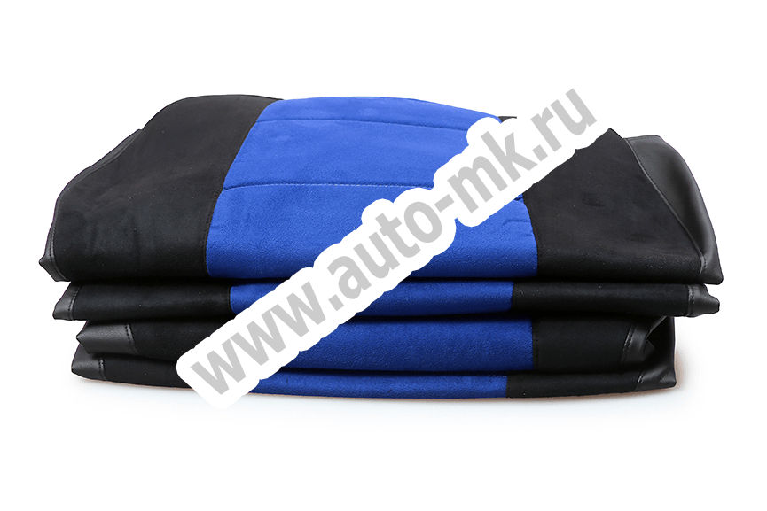 Чехлы эконом Маз черн+синий антара+антара 65927 (1) Арт. 21462