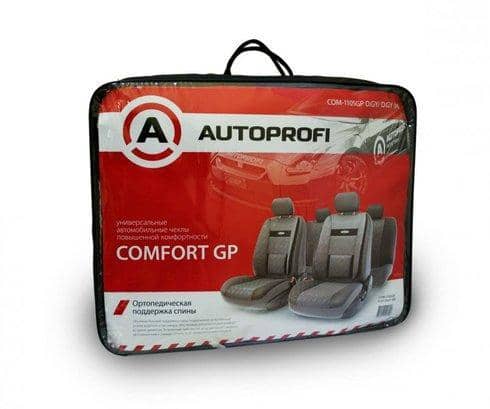 Авточехлы  COMFORT , ортопед. поддержка, экокожа, 3D полиэстер под кожу COM-1105GP D.GY D.GY (M) (5) Арт. COM-1105GPD.GY D.GY