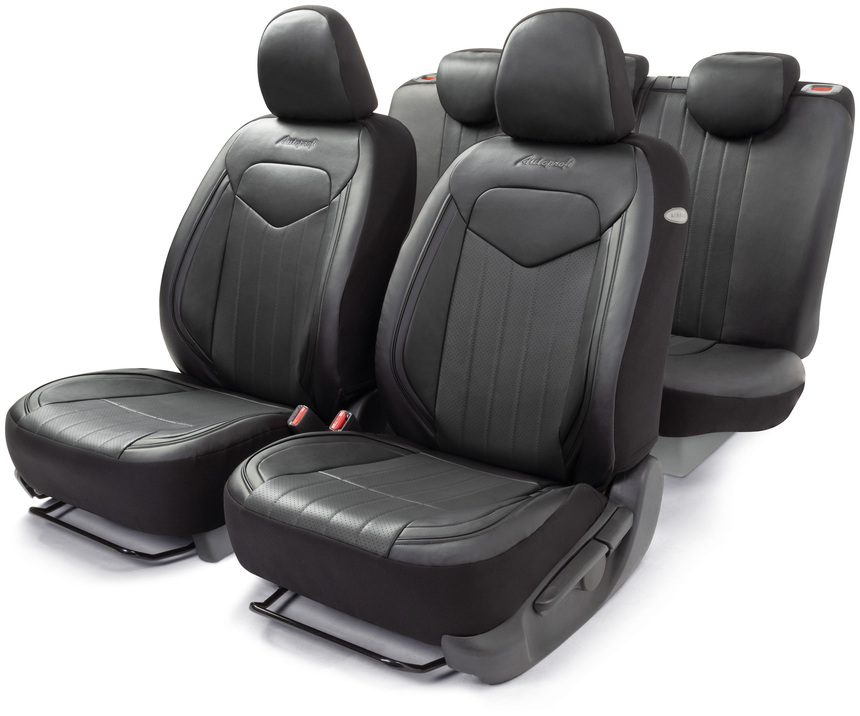 Авточехлы SIGNATURE, материал эко-кожа SGN-1505GF BK BK (1) Арт. SGN-1505GFBK BK