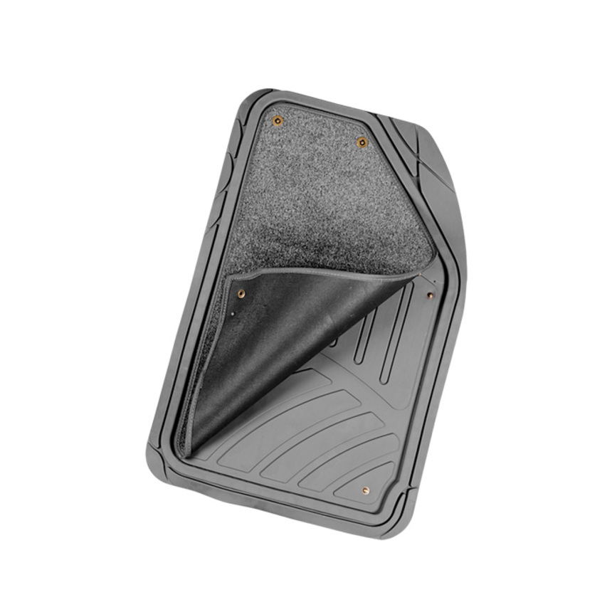 Коврики автомобильные FOCUS 2 TER-420 BK GY (2) Арт. TER-420BK GY