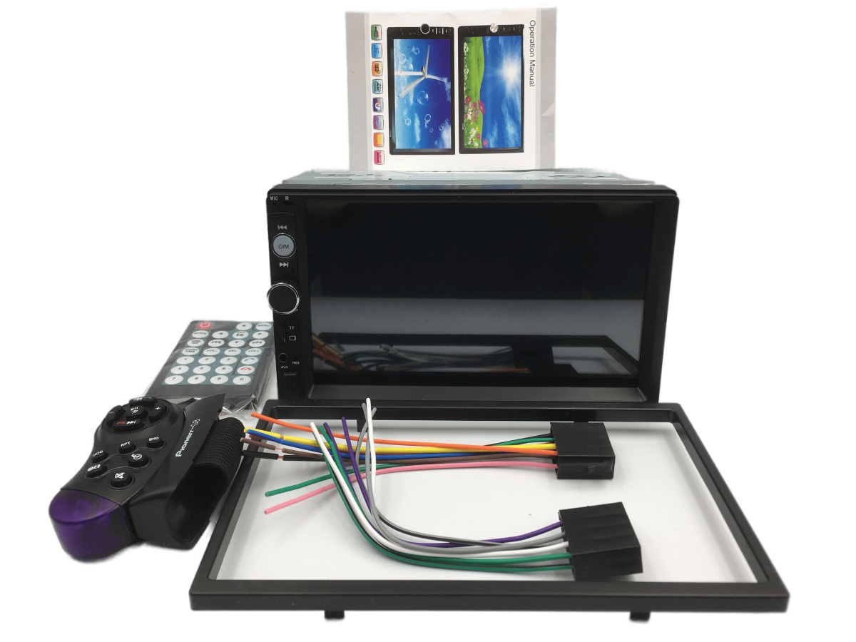 Автомагнитола Pioneer.GB  7  дюймовый автомобильный плеер (1din- 2din),Bluetooth,FM (1) Арт. GRS-882DP5