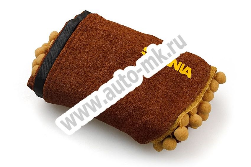 Ламбрекен лобового стекла с углом Scania коричневый (2) Арт. 12300