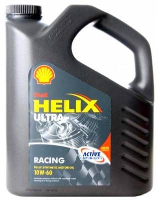 Масло SHELL HELIX ULTRA RACING 10w60 синтетика 4л Арт. 550046672