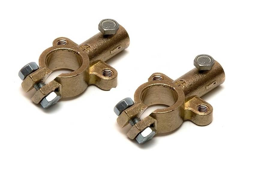 Клемма АКБ ЛАТУНЬ ЕВРО к-т. Арт. 15405