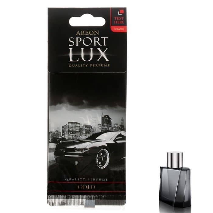 Ароматизатор  Areon lux  gold д авто черный