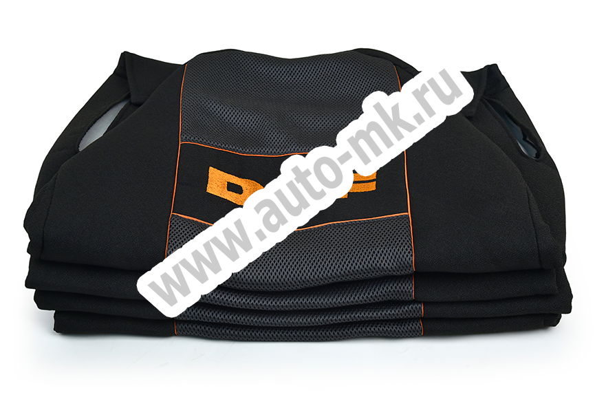 Чехол-сиденья DAF- XF95   XF105 серый (2 ремня) (1) Арт. 13585