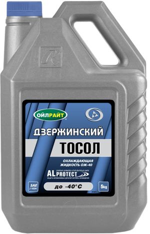 Тосол  OILRIGHT  ОЖ-40 5 кг Арт. 5038 п