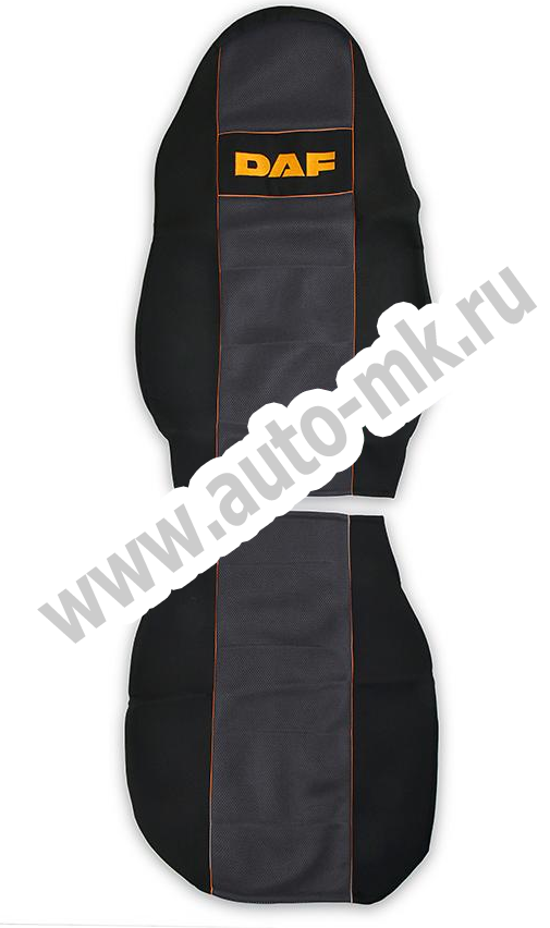 Чехол-сиденья DAF- XF95   XF105 серый (2 ремня) (2) Арт. 13585