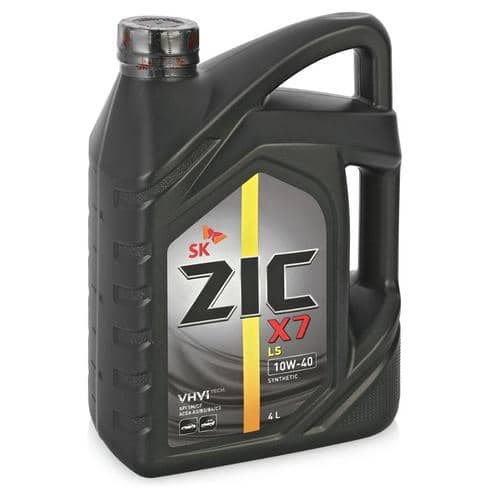 Масло ZIC X7 LS 10w40 синтетика 4л Арт. 162620