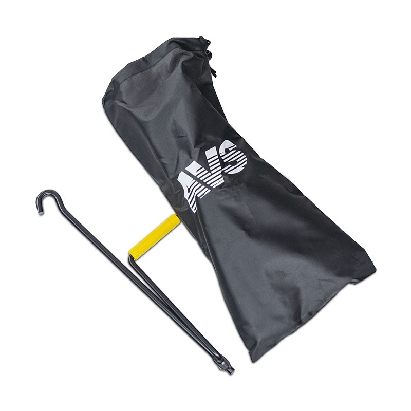 Домкрат ромбический AVS JA-1500R, 1,5т, 104-385мм с резиновой опорой + сумка в комплекте (4) Арт. A80676S