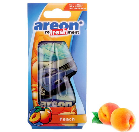 Ароматизатор  Areon LIQUID д авто (гелевый) персик