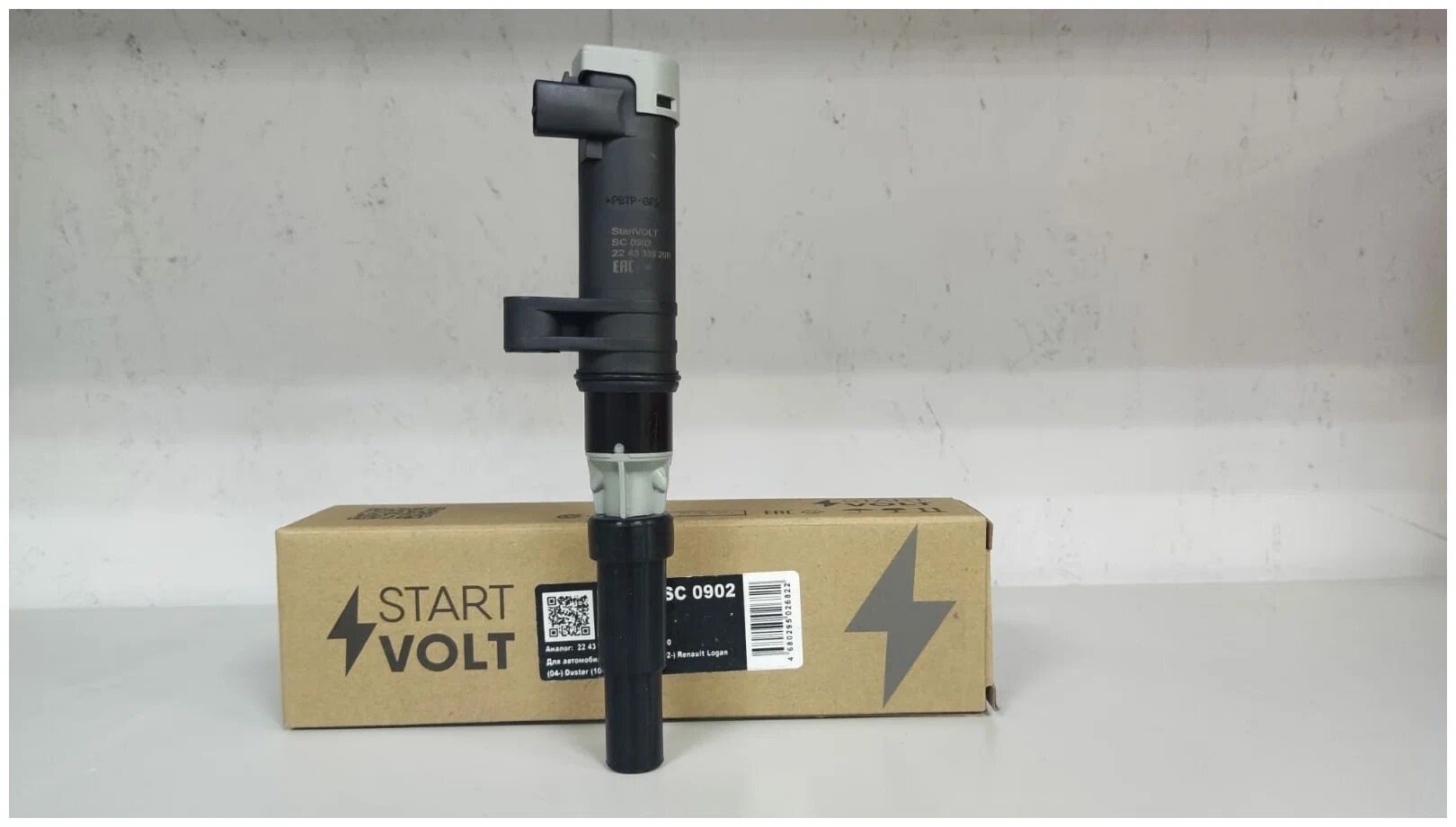 Катушка зажигания для а м Лада Largus (12-) Renault Logan (04-) Duster (10-) 1.4i 1.6i 16V (SC 0902) (2) Арт. SC0902