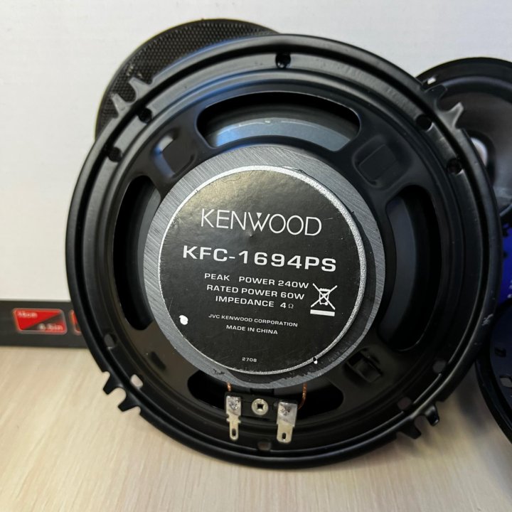 Колонки автомобильные (динамики) KENWOOD  16CM 240W (2) Арт. KFC-1694PS