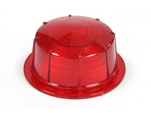 Стекло доп.фонаря (рожки) Е-103 красное Арт. 394