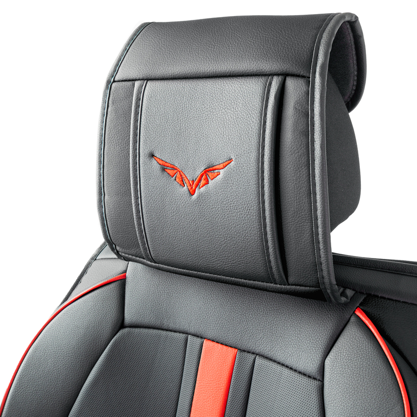 Каркасные 3D накидки на передние сиденья Car Performance, 2 шт. CUS-3012 BK BK (4) Арт. CUS-3012BK BK