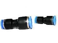 Соеденитель тормозных трубок ПВХ d- 9мм /пластиковый/