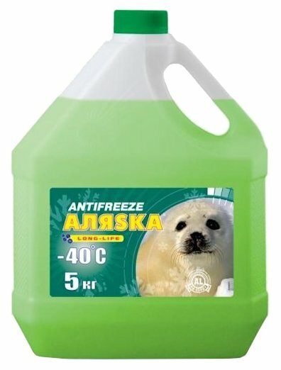 Антифриз Аляска Long Life зеленый 5кг (1) Арт. 5086