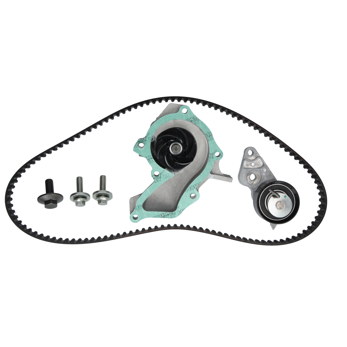 Ремкомплект ГРМ FORD Fusion,Focus 2 (1.4 1.6), ремень, ролик, помпа CONTITECH  Арт. CT881WP2