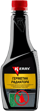 Герметик радиатора KERRY  335мл. Арт. KR-330