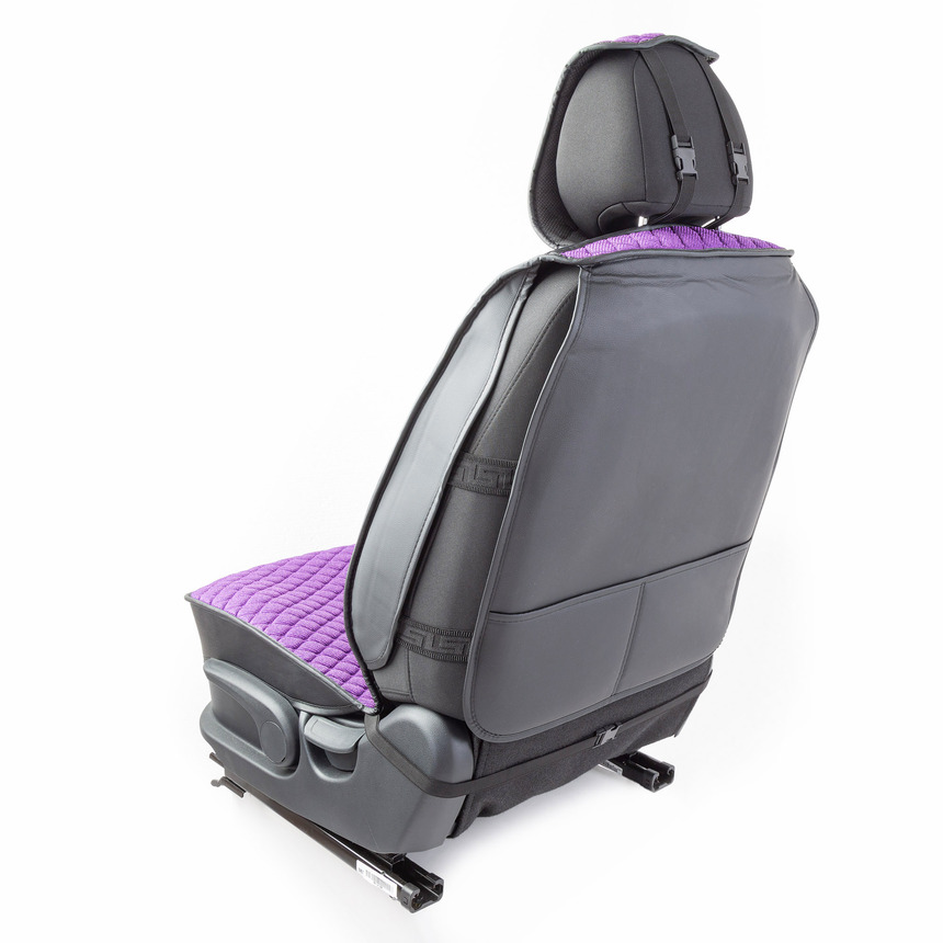 Каркасные накидки на передние сиденья  Car Performance , 2 шт., fiberflax CUS-2032 VIOLET (3) Арт. CUS-2032VIOLET