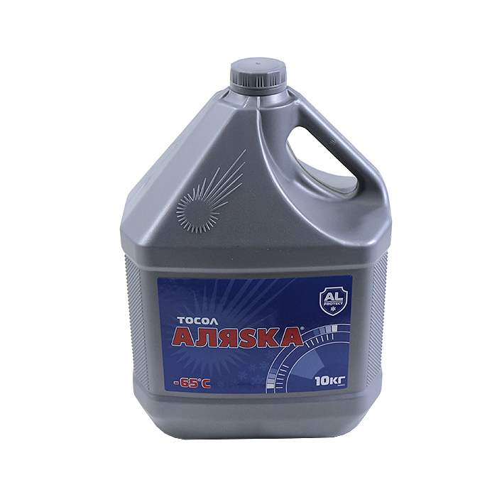 Тосол Аляска А-65 готовый -65C синий 10 кг  Арт. 5025