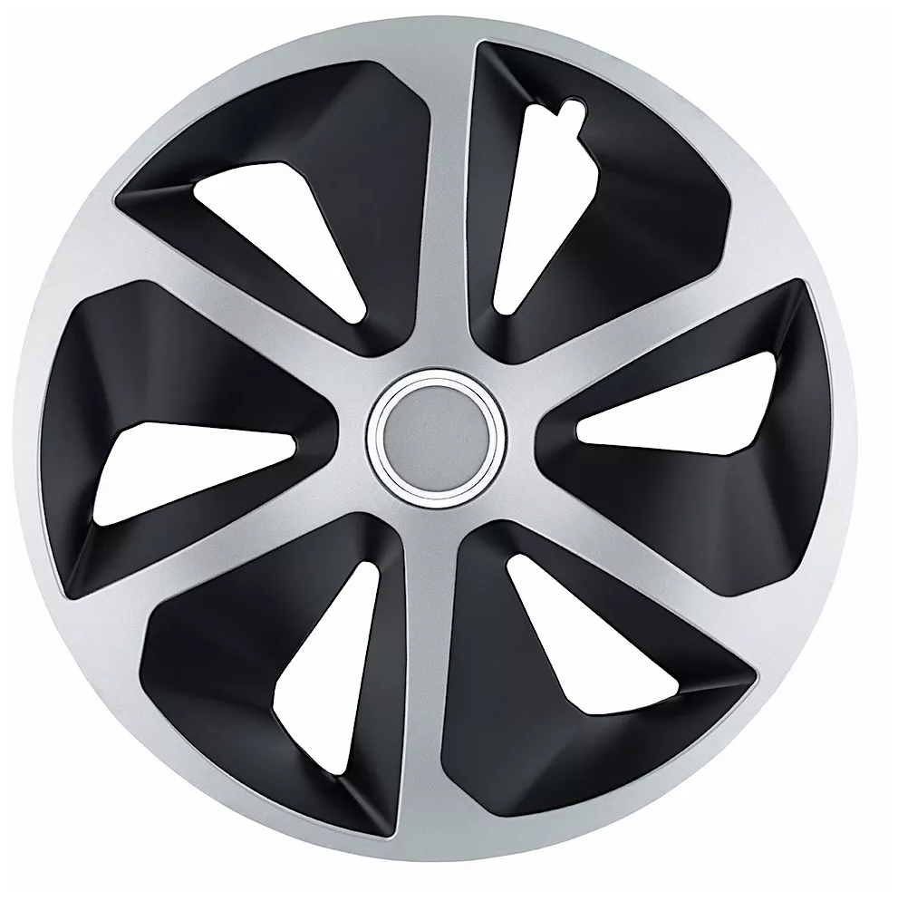 Колпаки R16 РОКО РИНГ МИКС черный 4 шт Джестик Арт. 16-078-RING-MIX