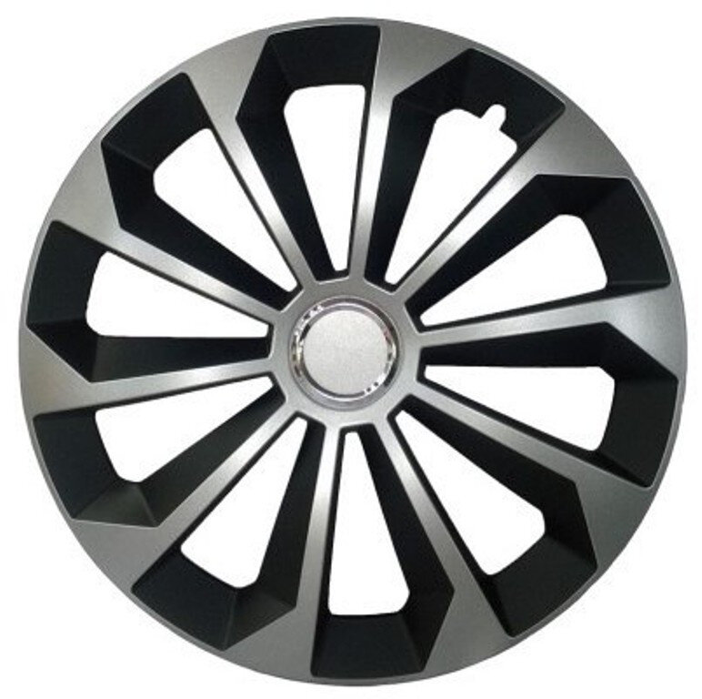 Колпаки R-15 ФЕЙМ РИНГ МИКС черный (4 шт) Джестик  Арт. 15-083-RING-MIX