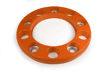 Колпаки на колеса R22,5 переднего ободок на евродиск пластик (оранжевый) AT59253 (1 шт) Арт. 17590