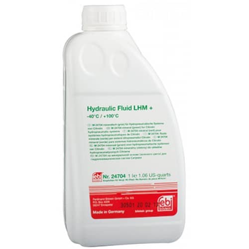 Жидкость гидроусилителя FEBI Hydraulic fluid LHM plus -40 +100 зеленый 1 л Арт. 24704
