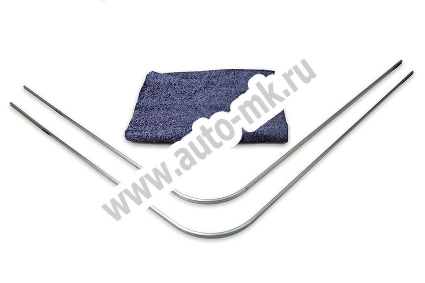 Шторы Универсальные на направляющих (2200 800) (с боку) тип А серые (2) Арт. 12174