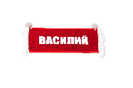 Вымпел   Пустой   ИМЕНА Василий Арт. 8779