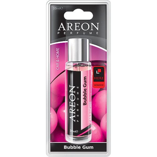 Ароматизатор  Areon qualiti perfume 35ml   спрей д авто CAR & HOME  Бубль Гум Арт. PFB05