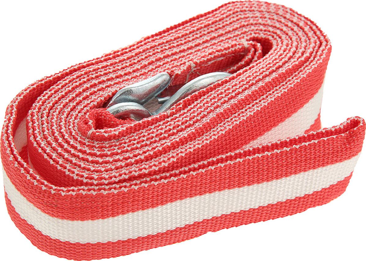 Трос буксировочный лента, AUTOPROFI, 3,5 тонны, с 2-мя крюками, термоупаковка, длина 5 м., ширина 50 (1) Арт. TRL-35