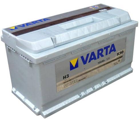 Аккумулятор VARTA Silver Dynamic 100 А ч обратная R+ EN 830A (H3) (1) Арт. 600402083