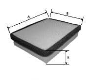 Фильтр салона ВАЗ-2110,2111,2112, выпуск с 01.09.2003г TSN Арт. 9.7.21