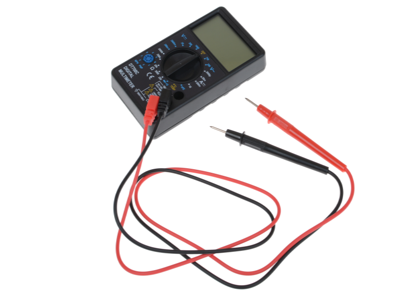 Тестер автомоб. многофункциональный (Мультиметр) DT-700C (со звуком+температура) Арт. 18004