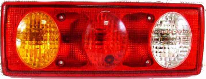 Фонарь задний универсальный 3 секционный 0006443 Арт. 697