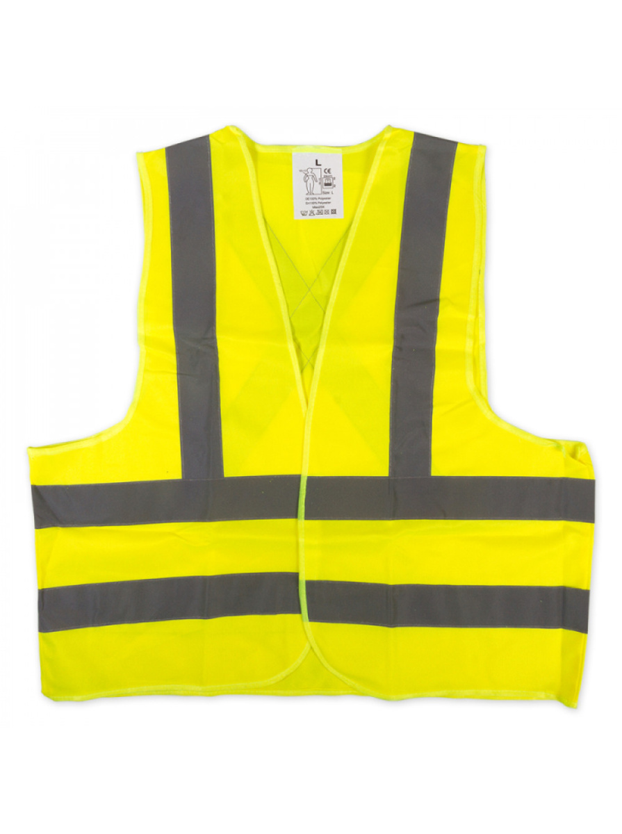 Жилет аварийный сигнальный со светоотражающими элементами размер L ARNEZI  Арт. A1101001